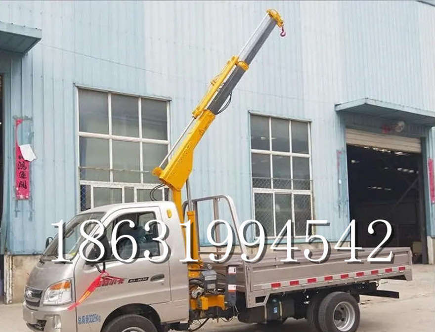 钦北区随车吊机12V液压车载吊 多功能液压伸缩吊电动葫芦轻卡改装随车吊机钦北区附近